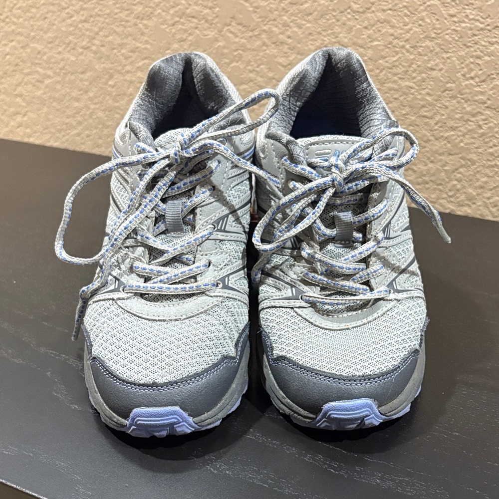 Fila Gray and Blue Athletic Sneakers